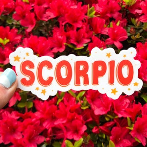 Scorpio Zodiac Sticker