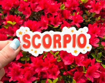 Scorpio Zodiac Sticker