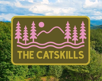 The Catskills NY Travel Sticker