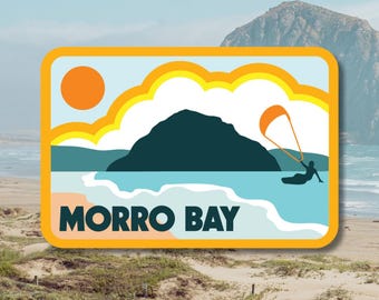 Morro Bay California Travel Sticker