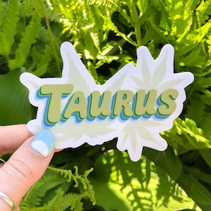 Taurus Zodiac Sticker