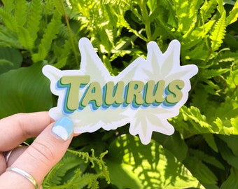 Taurus Zodiac Sticker