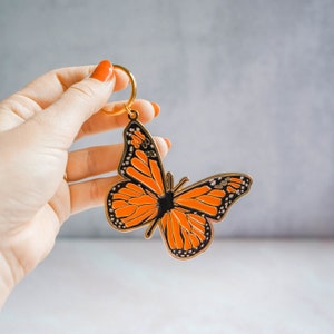 Monarch Butterfly Keychain