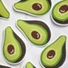 Avocado Sticker - Etsy