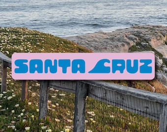 Santa Cruz California Travel Sticker