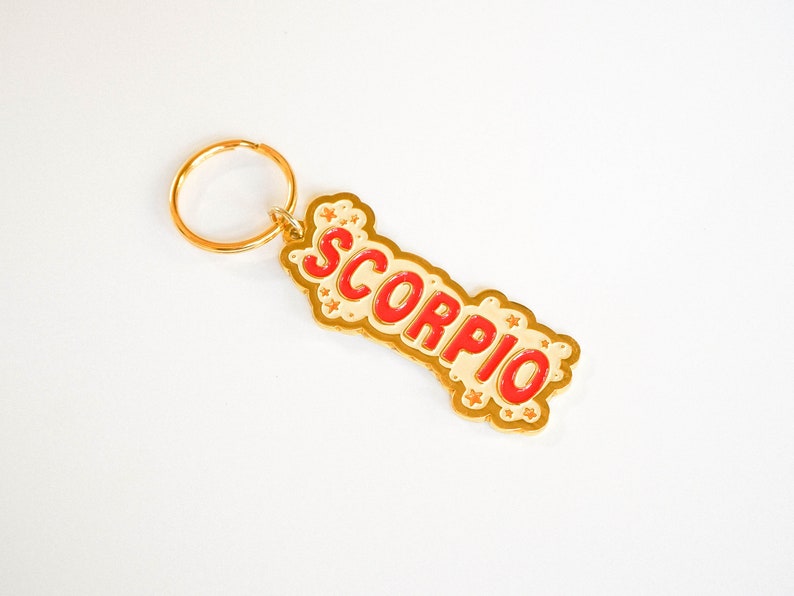 Scorpio Zodiac Keychain image 3