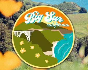 Big Sur Travel Sticker
