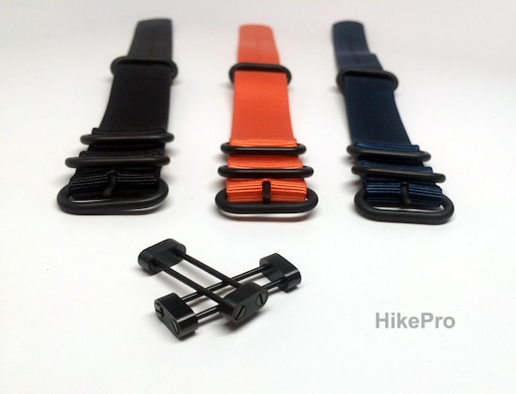 Custom Strap for Suunto CORE Vector Heavy Duty Nylon ZULU Watch Band with Adapter Lug Kit