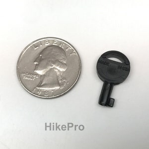 Non-Metallic Covert Evasion Tactical Hide Out Universal Handcuff Key - Made in USA