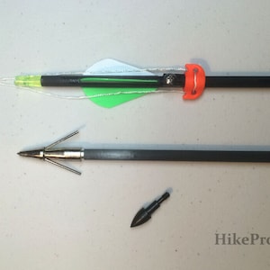 Advanced Super Compact Take-Down (break in 2) Flecha de pesca de supervivencia con sistema de deslizamiento de seguridad AMS - 1