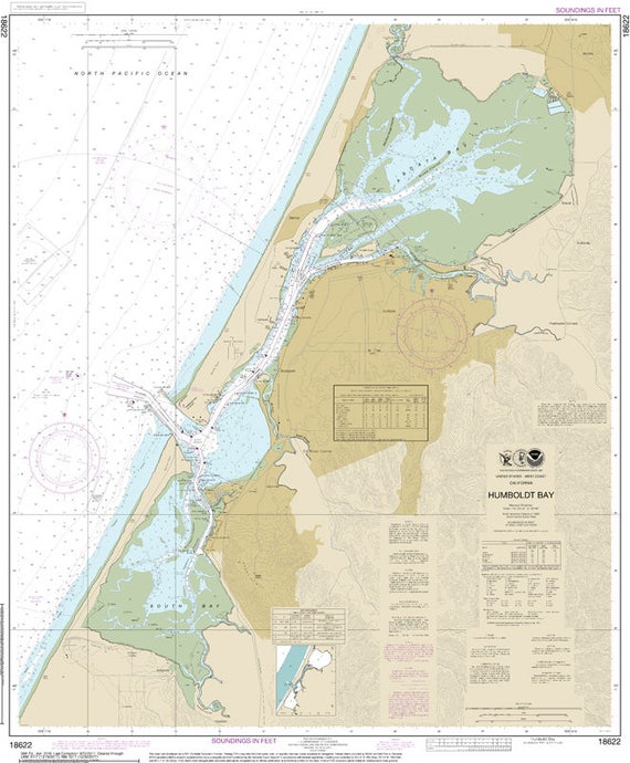 Willapa Bay Chart