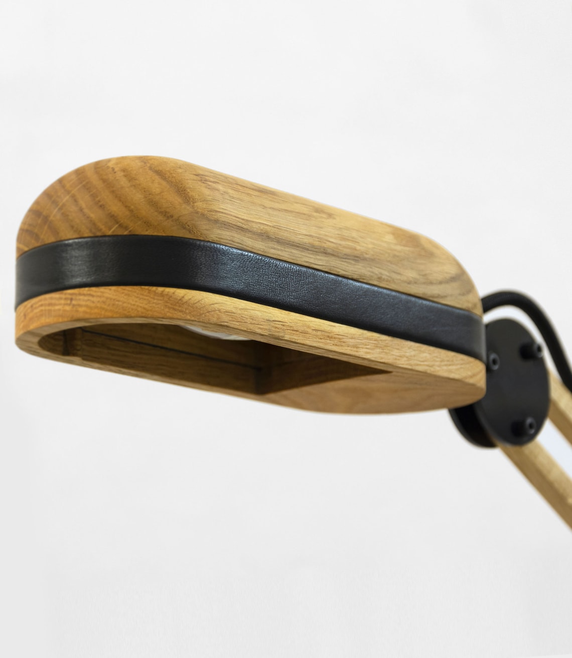 Swing Arm Lamp Wooden Clamp Lamp Architect Lamp Wood Light Etsy