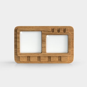 Robo Oak Night Table Lamp: Unique Kids Desk Lighting