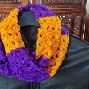 Louisiana State University ~ Cowl Scarf