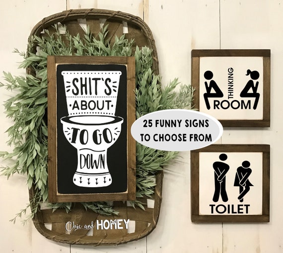 funny bathroom signs bathroom