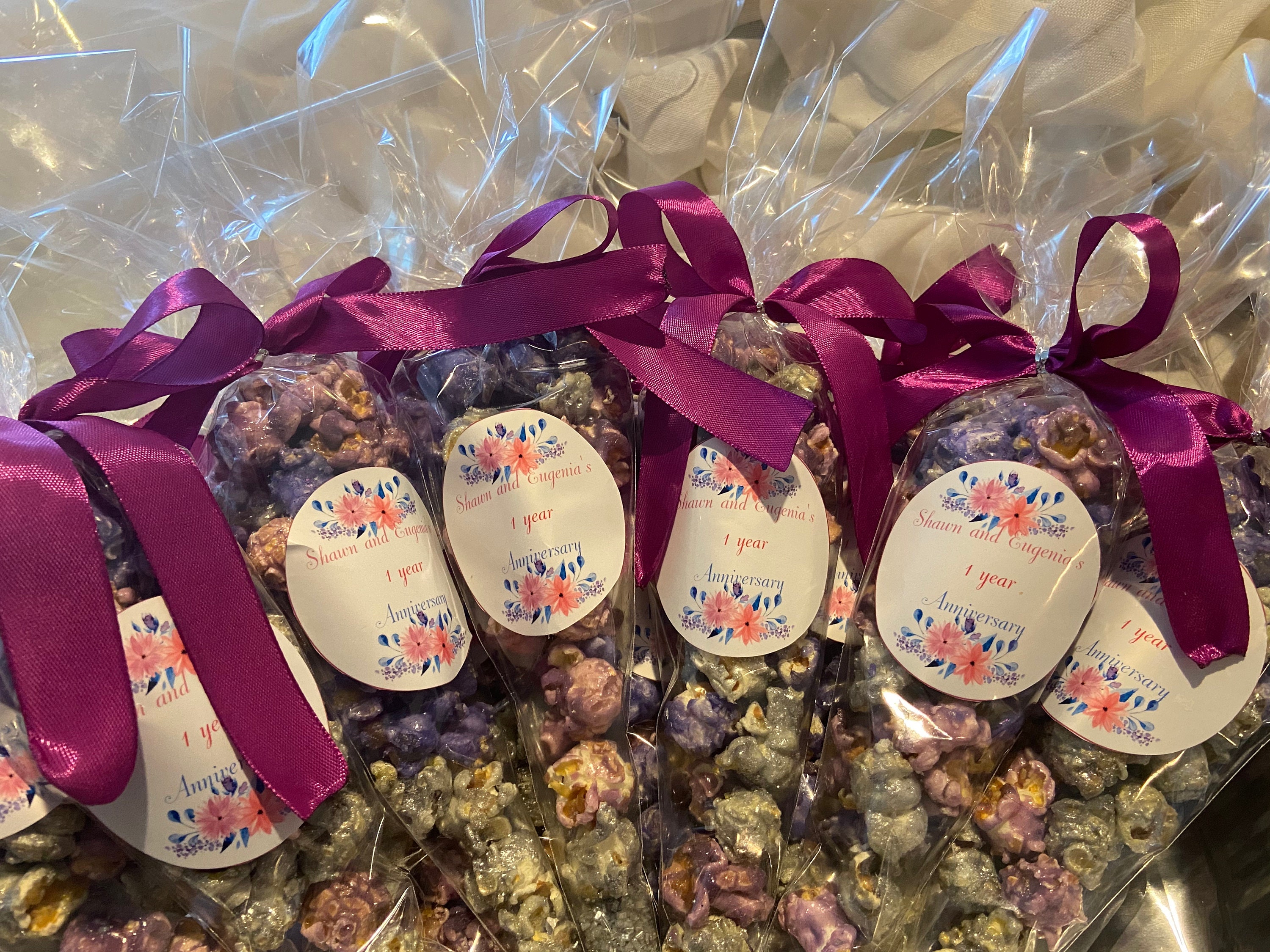 Gourmet Popcorn Favors Etsy