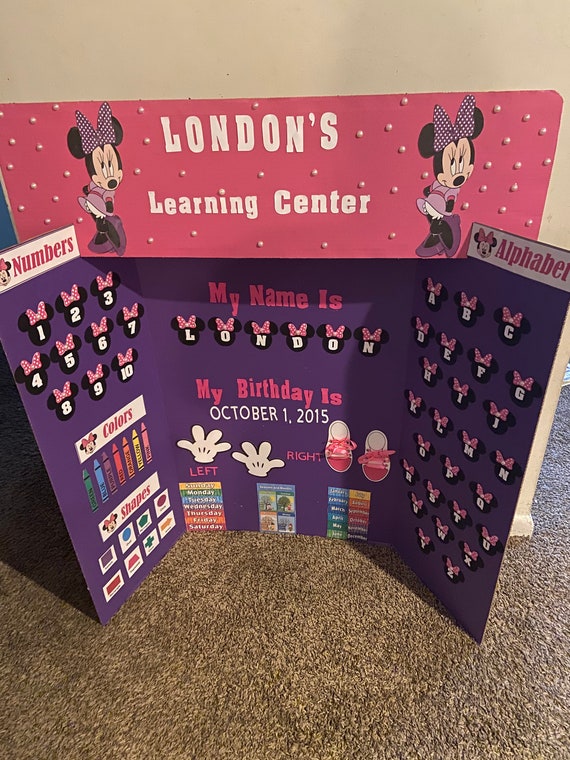 minnie mouse learning