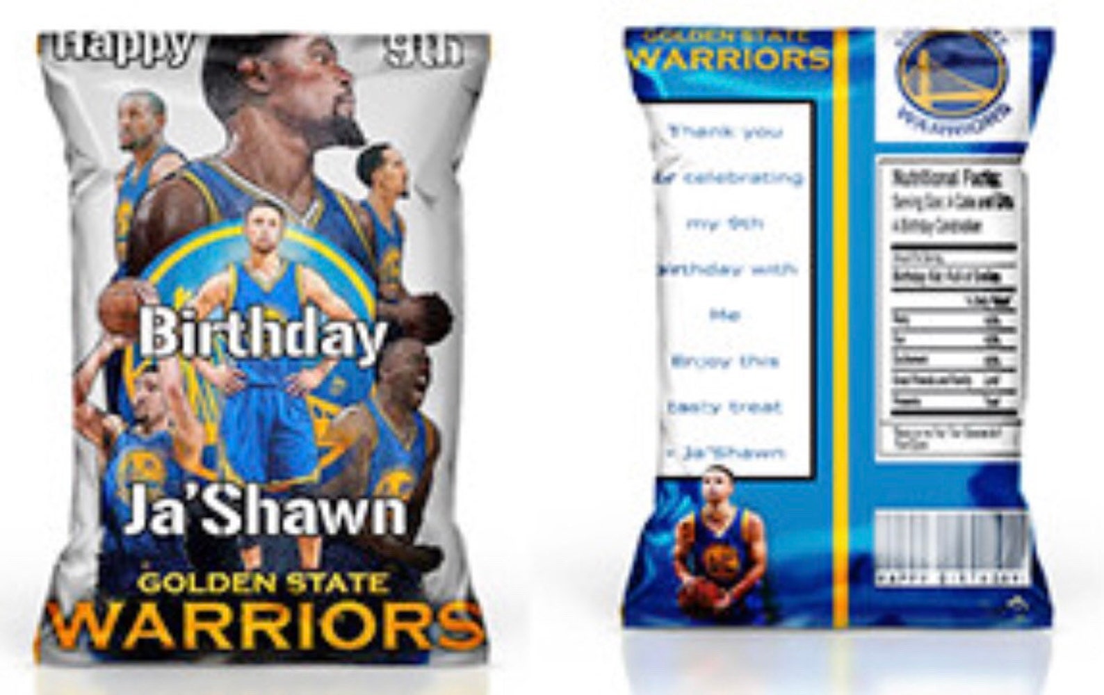 Basketball Theme Chip Bags Etsy