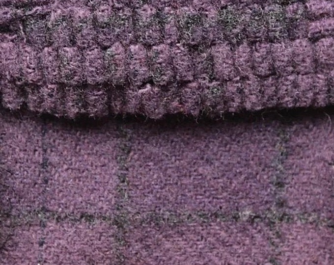 Grape Ape, Felted Wool Fabric for Rug Hooking, Wool Applique and Crafts