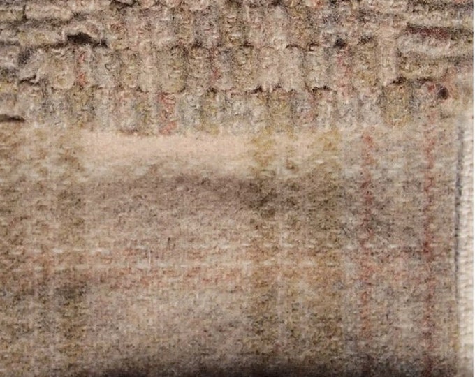 Khaki Back Around, Felted Wool Fabric for Rug Hooking, Wool Applique and Crafts