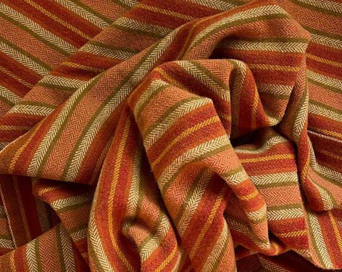 Dare Devil Stripe, Felted Wool Fabric for Rug Hooking, Wool Applique and Crafts