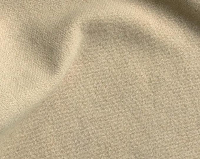 Soft Beige Solid, Felted Wool Fabric for Rug Hooking, Wool Appliqué, Sewing and Crafts