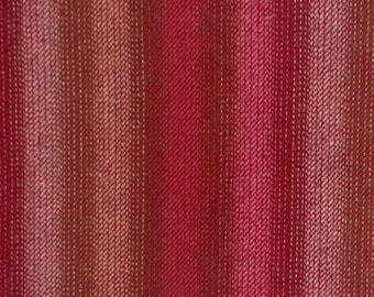 Red & Tan Ombre, Felted Wool for Rug Hooking, Wool Applique and Crafts