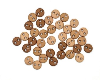 Sunflower Seed Buttons, for the Appliqué Version of the Sunflower