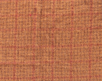 El Dorado Plaid, Wool Fabric for Rug Hooking, Wool Applique & Crafts