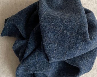 Pappy's Pants Plaid, Felted Wool Fabric for Rug Hooking, Wool Appliqué, Crafts and Sewing