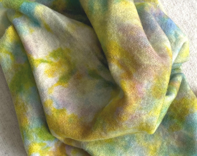 Easter, Hand Dyed Felted Wool Fabric for Rug Hooking, Wool Appliqué, Sewing and Crafts. Size: Fat Quarter