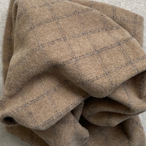 Snickerdoodle, Felted Wool Fabric for Rug Hooking, Wool Applique and Crafts