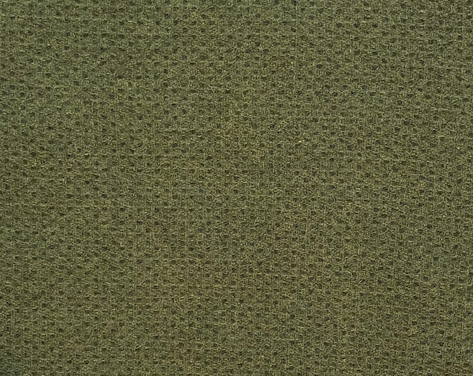 Spring Grass Dots, Felted Wool Fabric for Rug Hooking, Wool Appliqué, Sewing and Crafts
