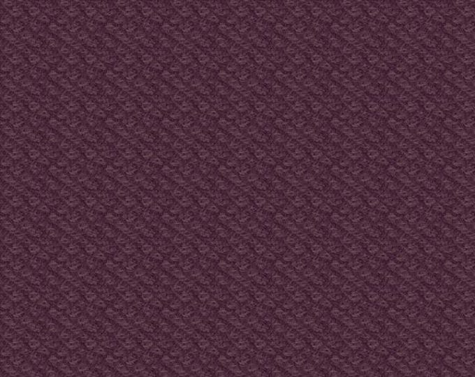 Cotton Woolies Deep Berry Poodle Bouclé, Flannel, 100% COTTON, MASF18505-V, for Sewing, Quilting, Wool Appliqué & Crafts. Sold by the 1/2 yd