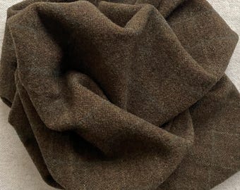 Wilderness Plaid, Felted Wool Fabric for Rug Hooking, Wool Appliqué, Crafts and Sewing