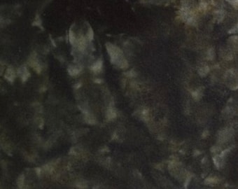 Old Black Betty, Hand Dyed Fat Quarter, Felted Wool Fabric for Rug Hooking, Wool Applique, Crafts and Sewing