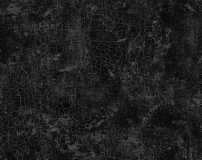 Black Crackle, 89162-999, Essentials Basics by Wilmington Prints, 100% Cotton, Sold by the 1/2 Yard