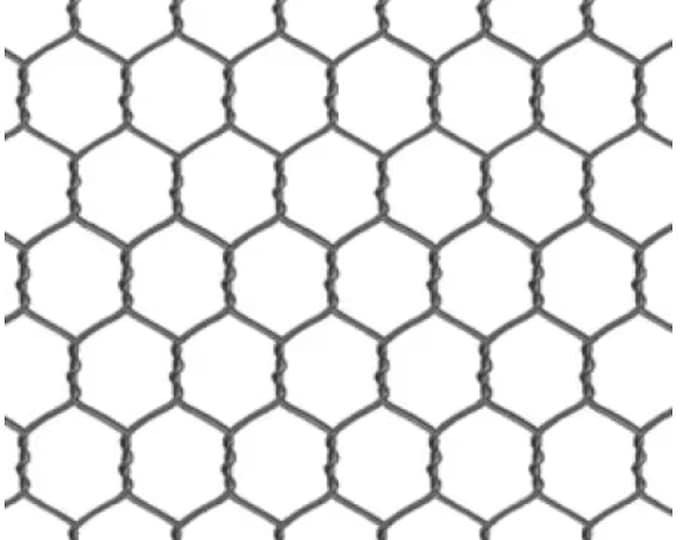 White Chicken Wire, 355E-WHT by Elizabeths Studio, 100% Cotton, Sold by the 1/2 Yard