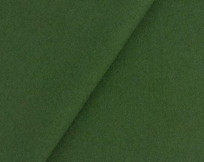 Evergreen Solid, Felted Wool Fabric for Rug Hooking, Wool Appliqué, Sewing and Crafts