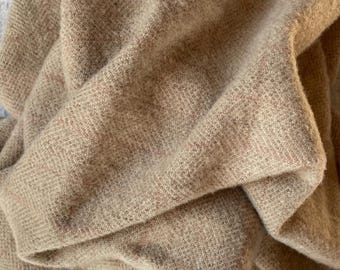 Sugar Cookie, Felted Wool Fabric for Rug Hooking, Wool Appliqué, Sewing and Crafts