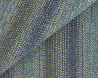 Dusty Blue Ombre, Felted Wool Fabric for Rug Hooking, Wool Appliqué and Crafts