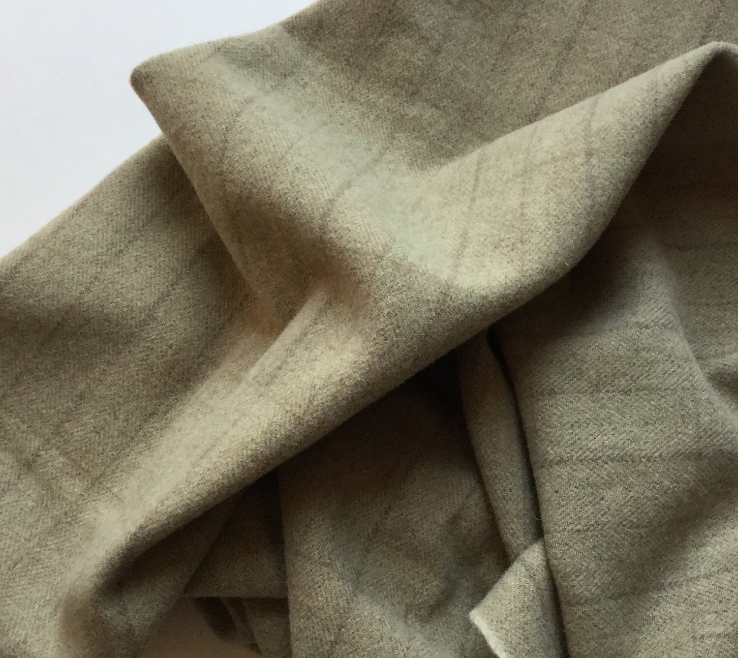 Sugarcane, 100 Felted Wool Fabric for Rug Hooking, Wool Applique and