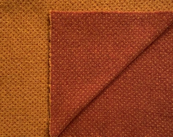 Pumpkin & Spice, Felted Wool Fabric for Rug Hooking, Wool Appliqué, Sewing and Crafts