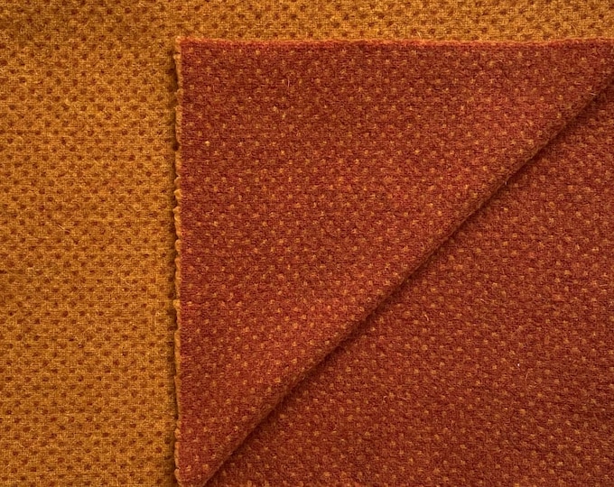 Pumpkin & Spice, Felted Wool Fabric for Rug Hooking, Wool Appliqué, Sewing and Crafts
