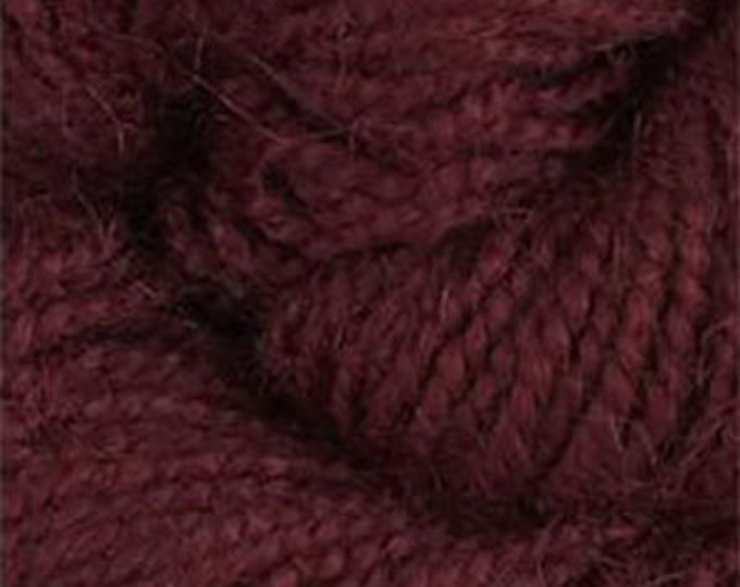 Rauma Ryegarn, Norwegian Wool Rug Yarn, #580 Wine