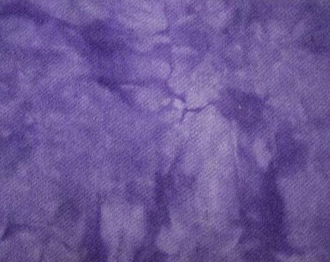 Crocus, Hand Dyed Fat Quarter, Felted Wool Fabric for Rug Hooking, Wool Applique, Sewing and Crafts