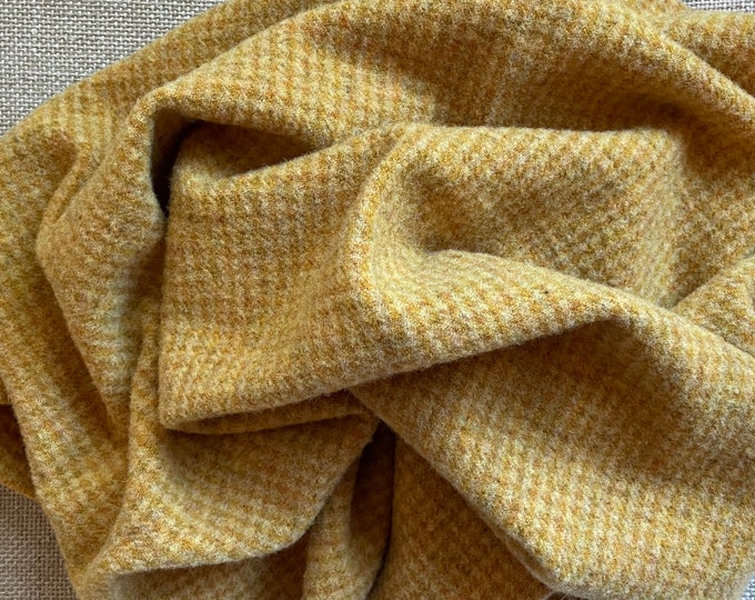 Buttercup, Felted Wool Fabric for Rug Hooking, Wool Applique and Crafts