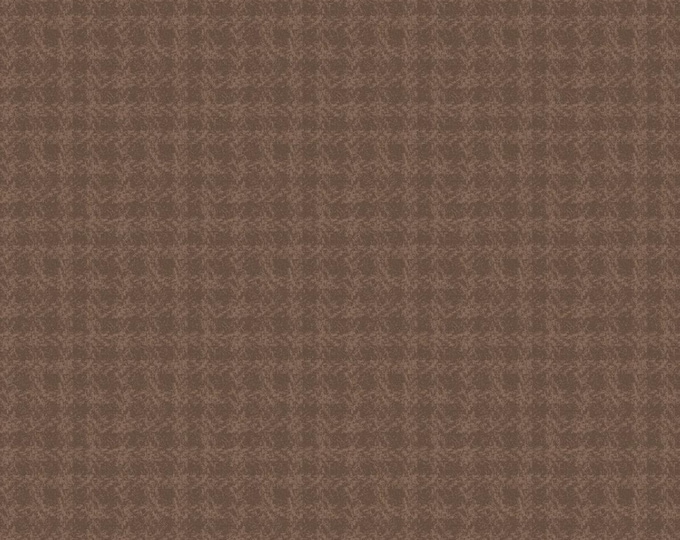 COTTON Brown Texture Flannel, 100% COTTON, MASF10898-A2, Sold by the half-yard.