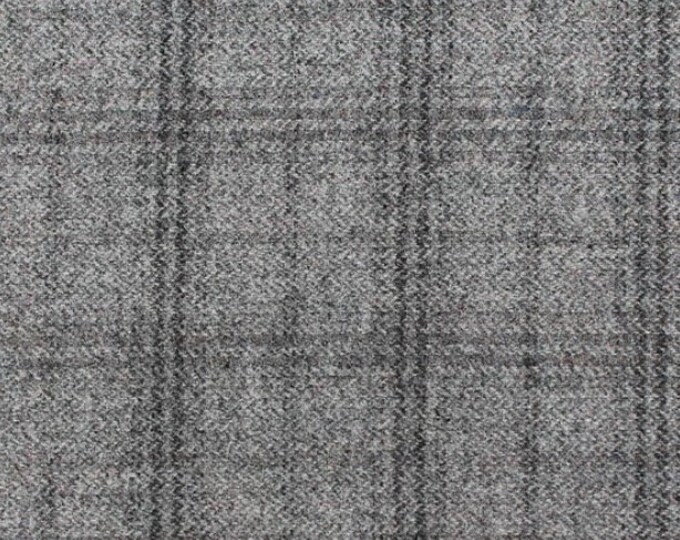 Gettysburg Gray, Felted Wool Fabric for Rug Hooking, Wool Applique and Crafts