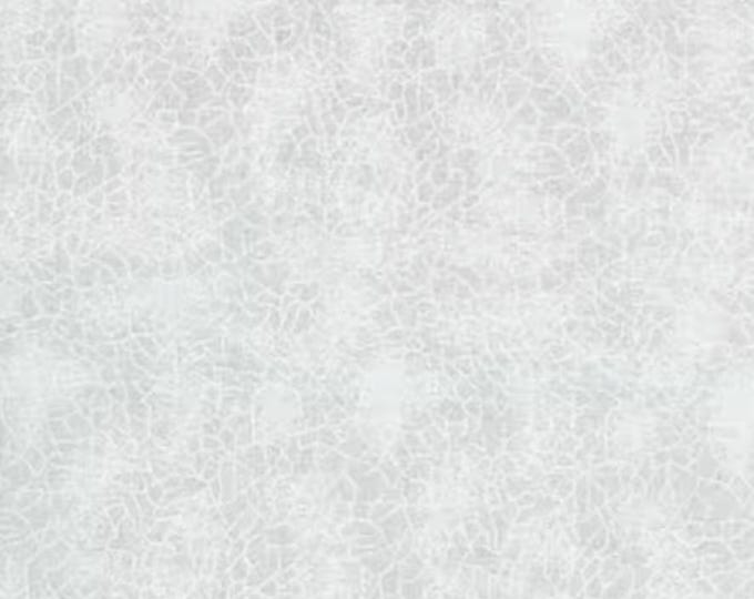 White/White Crackle Texture, Hue Basics C7721-WHT, by Timeless Treasures, 100% Cotton, Sold by the 1/2 Yard